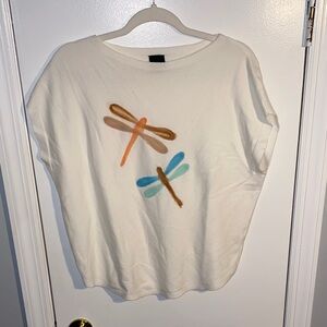 Soft Top with Dragon Flies